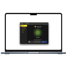 Connect vpn and choose location