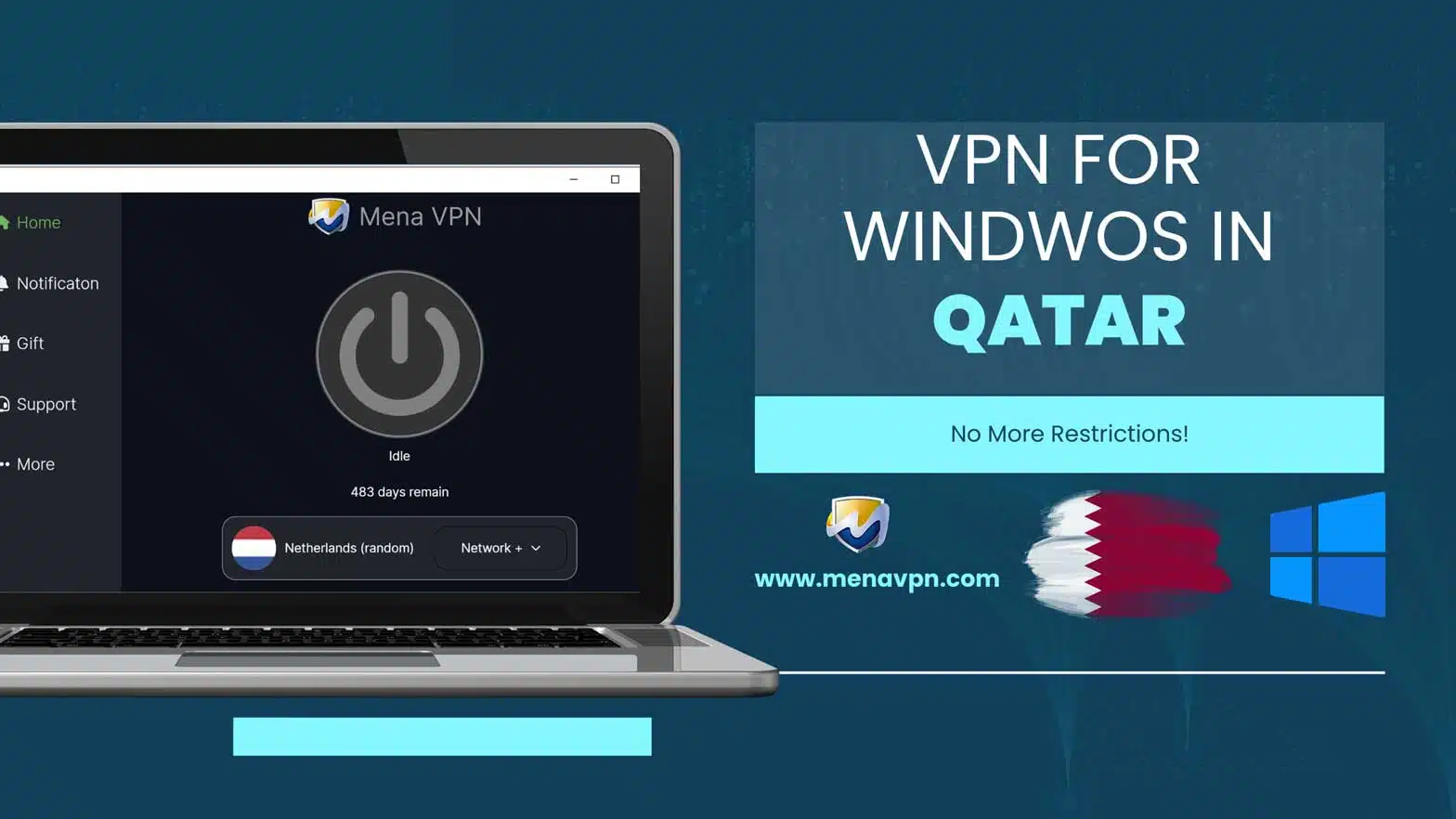 VPN for windows in Qatar